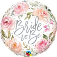 Bride to Be Watercolour 18" Foil Balloon