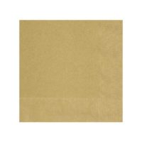 gold napkins