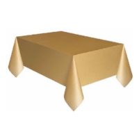 gold tablecover