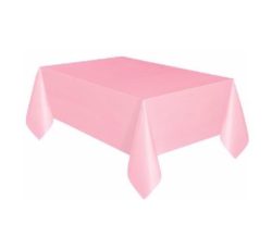 light pink table cover