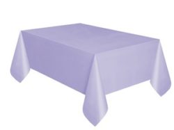 lilac table cover