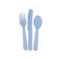 powder blue cutlery