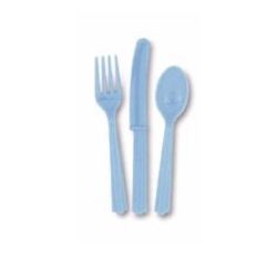 powder blue cutlery