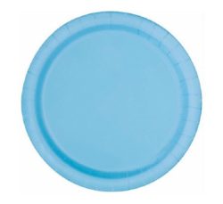 powder blue plates