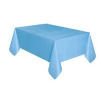 powder blue tablecover