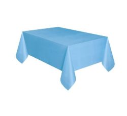 powder blue tablecover