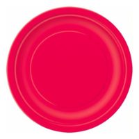 red plates