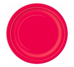 red plates