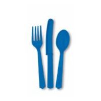 royal blue cutlery