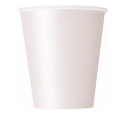 white cups