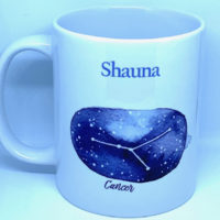 Personalised Cancer Zodiac Mug