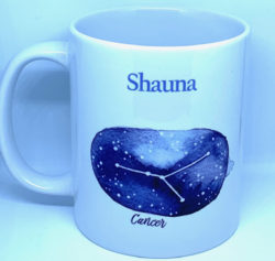 Personalised Cancer Zodiac Mug