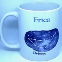 Personalised Capricorn Zodiac Mug