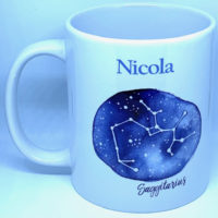 Personalised Sagittarius Zodiac Mug