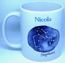 Personalised Sagittarius Zodiac Mug