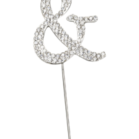 Silver Diamante Pick Letter &