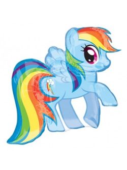 My Little Pony Rainbow Dash 27" Supershape Foil Balloon