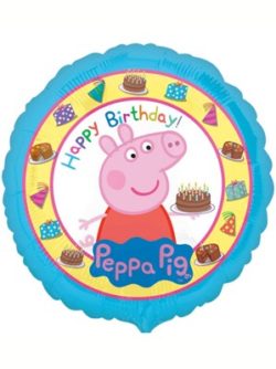 Peppa Pig Happy Birthday 18" Foil Balloon