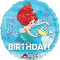 Ariel Dream Big Happy Birthday 18" Foil Balloon