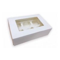 6ct cupcake box