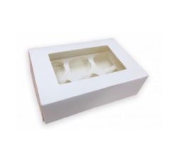 6ct cupcake box