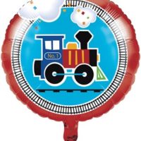 All Aboard 18" Train Foil Balloon