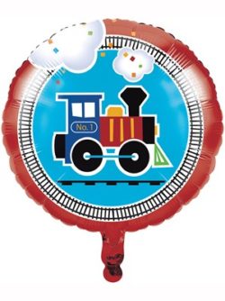 All Aboard 18" Train Foil Balloon