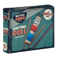 Retro Games Knitting Doll