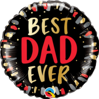 Best Dad Ever 18" Foil Balloon