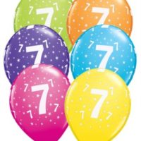 Age 7 Latex 11″ Balloons 6pk