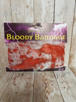 bloody bandage