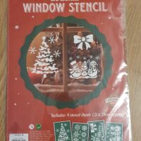 Christmas Window Stencil