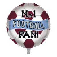 Burgundy Football Fan Balloon