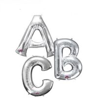 Silver 34" Letter Balloons