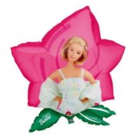 Barbie Dreamtime Flower Foil Balloon